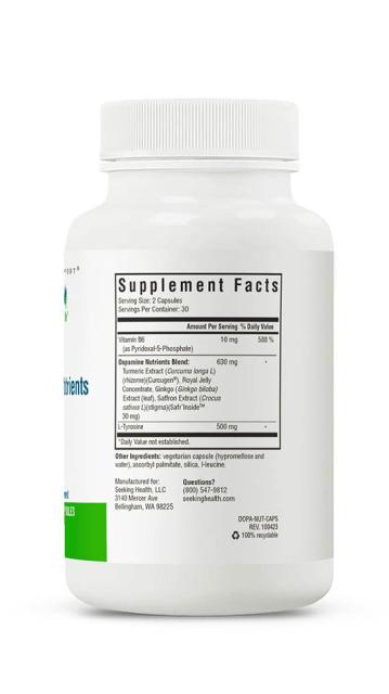 Dopamine Nutrients - 60 capsules
