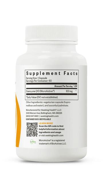 CoQ10 100mg 60 Capsules